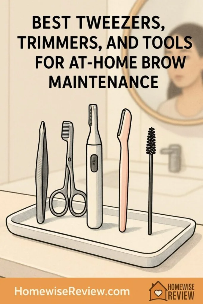 Top Tweezers, Trimmers, and Tools for At-Home Brow Maintenance