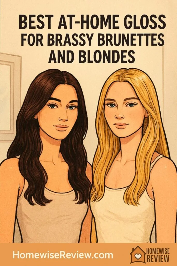 Best At-Home Gloss for Brassy Brunettes and Blondes