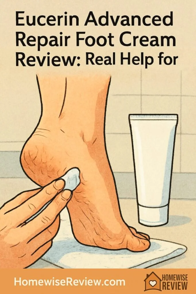 Eucerin Advanced Repair Foot Cream Review: Real Help for Cracked Heels