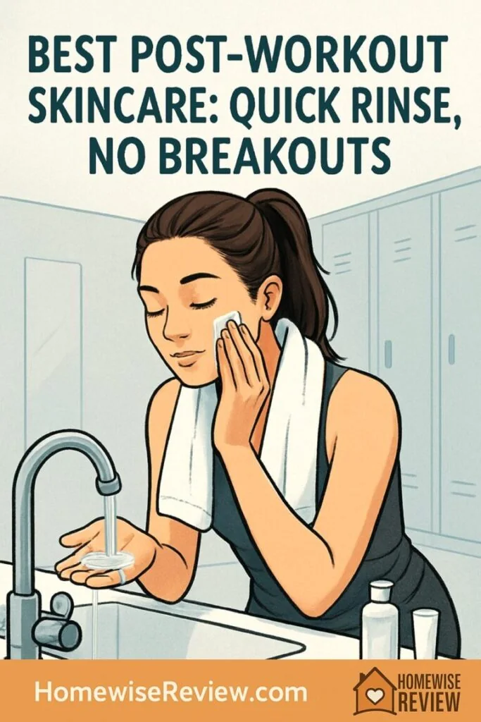 Best Post-Workout Skincare: Quick Rinse, No Breakouts