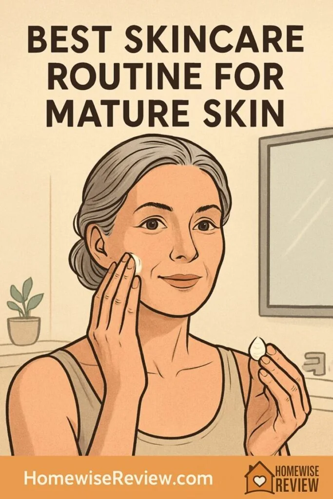 Skincare Routine for Mature Skin: What to Look For