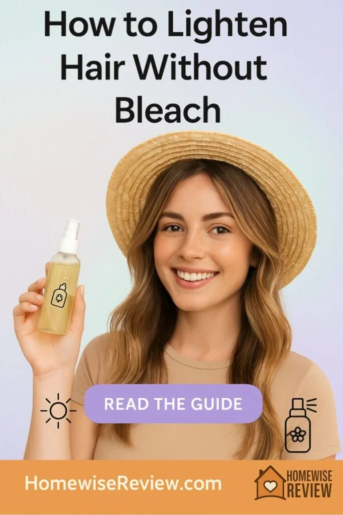 How to Lighten Hair Without Bleach