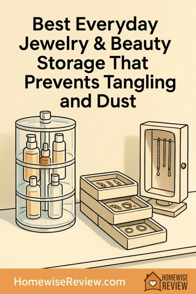 Best Everyday Jewelry & Beauty Storage That Prevents Tangling and Dust