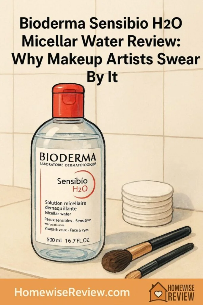 Bioderma Sensibio H2O Micellar Water Review: Why Makeup Artists Swear By It