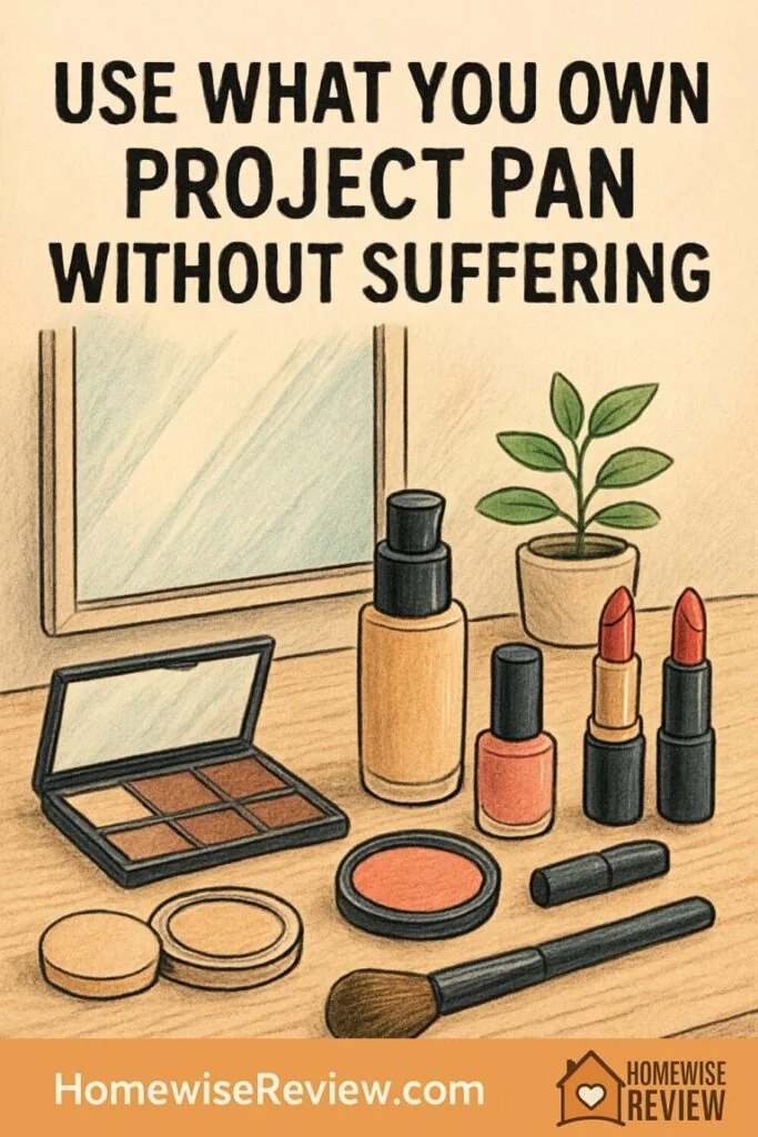 How to Build a “Use What You Own” Project Pan Without Suffering