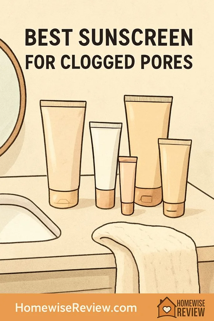 Best Sunscreen for Clogged Pores