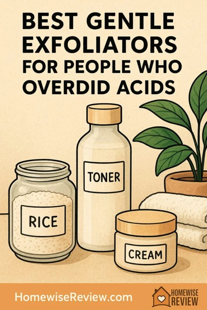 Best Gentle Exfoliators for People Who Overdid Acids