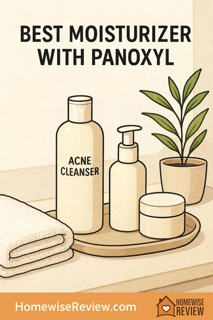 Best moisturizer with Panoxyl