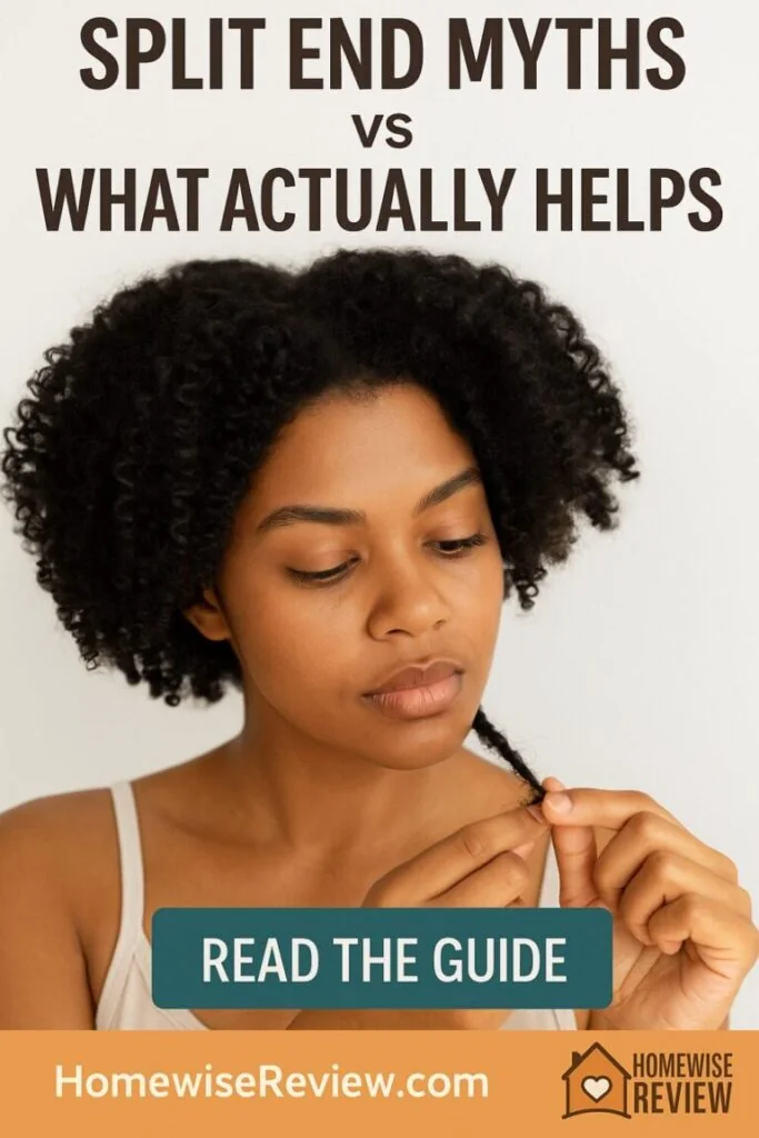 Split End Myths vs What Actually Helps