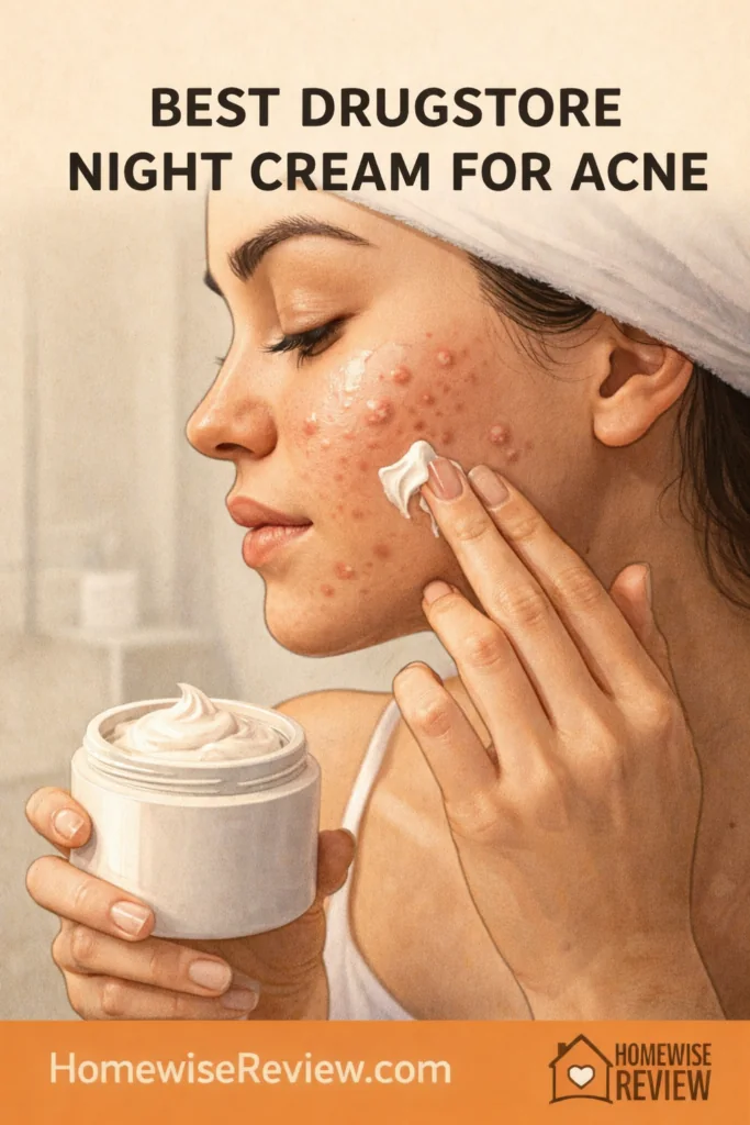 Best Drugstore Night Cream for Acne