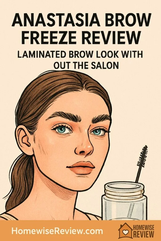 Anastasia Brow Freeze Review: Laminated Brow Look Without the Salon