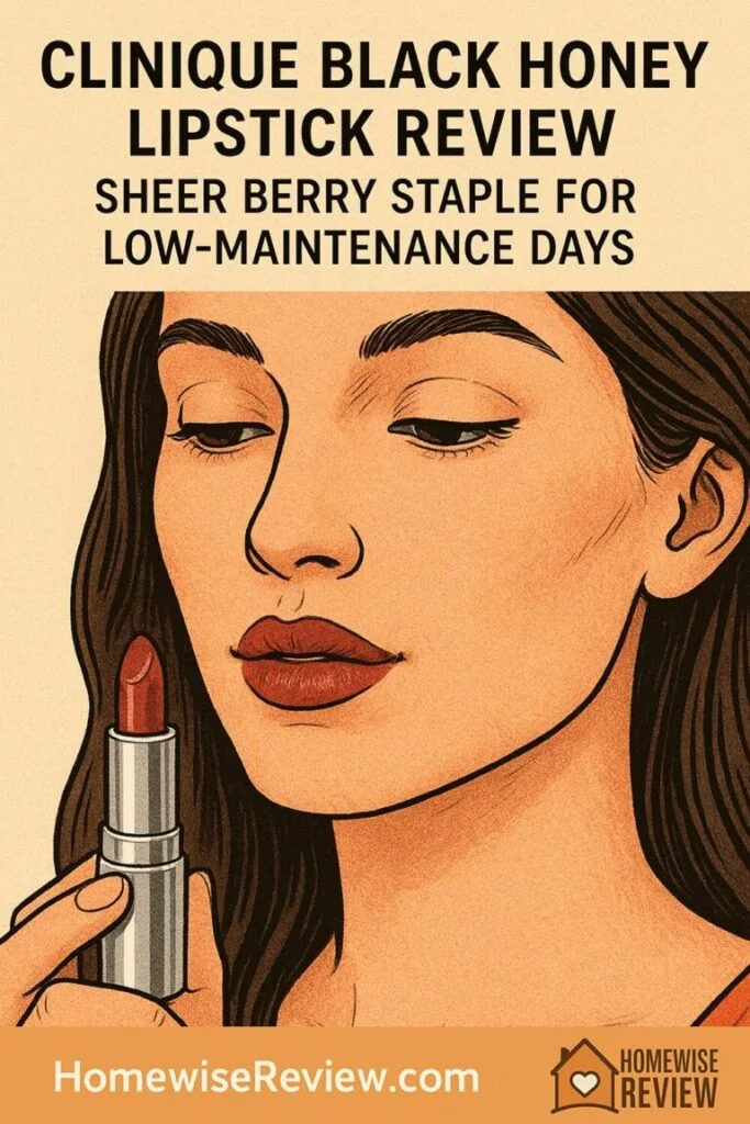 Clinique Black Honey Lipstick Review: Sheer Berry Staple for Low-Maintenance Days