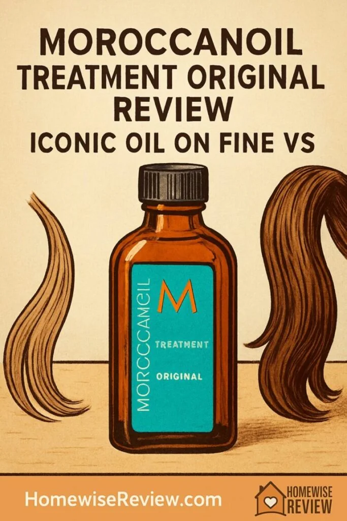 Moroccanoil Treatment Original Review: Iconic Oil on Fine vs Thick Hair