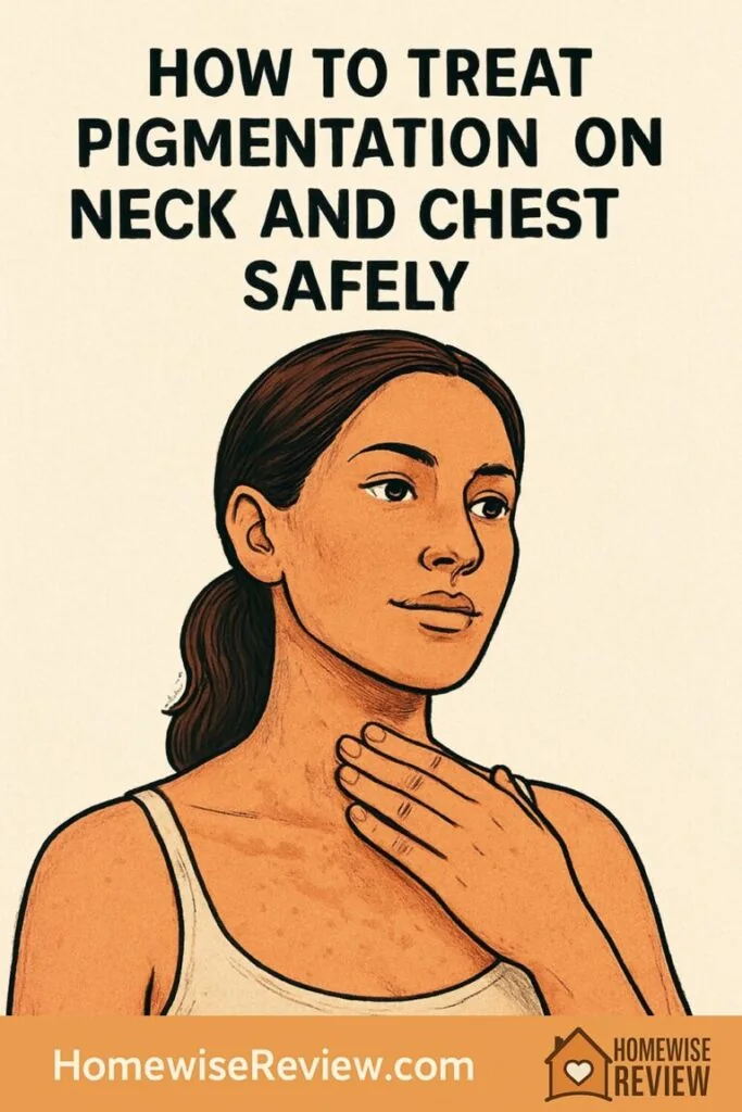 How to Treat Neck and Chest Pigmentation Safely