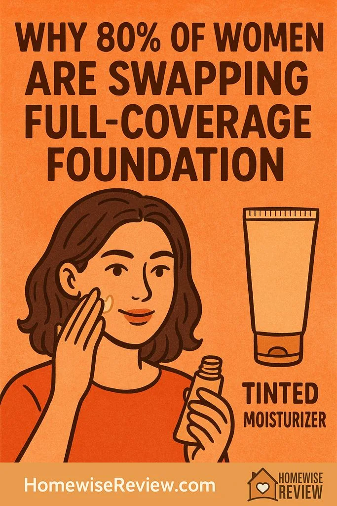Why 80% of Women Are Swapping Full-Coverage Foundation for Tinted Moisturizer
