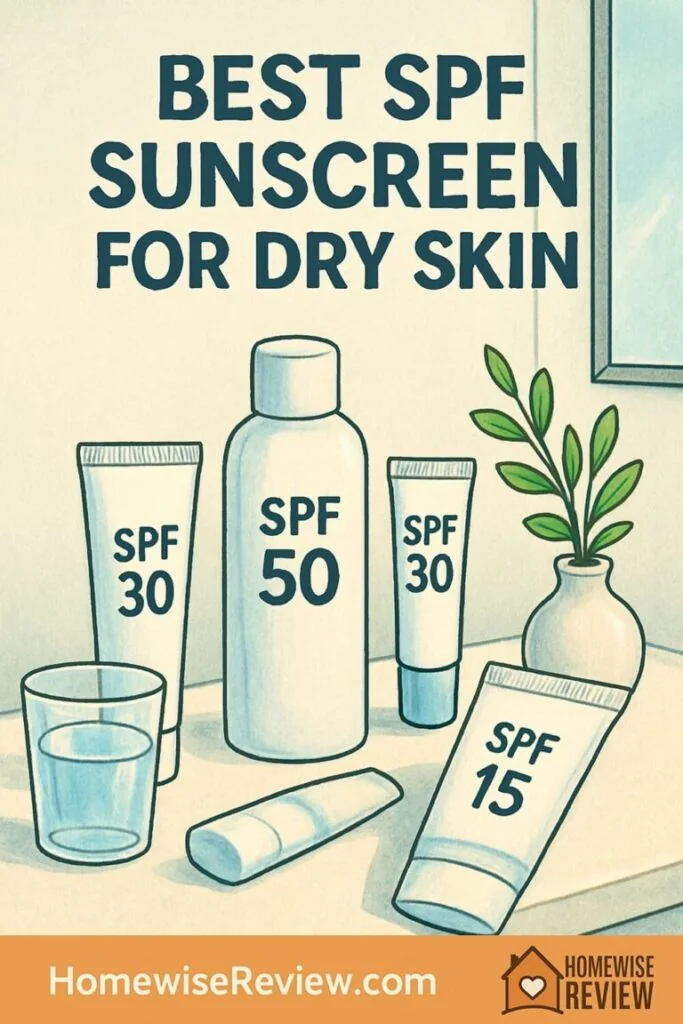 SPF Sunscreens for Dry Skin That Actually Feel Good