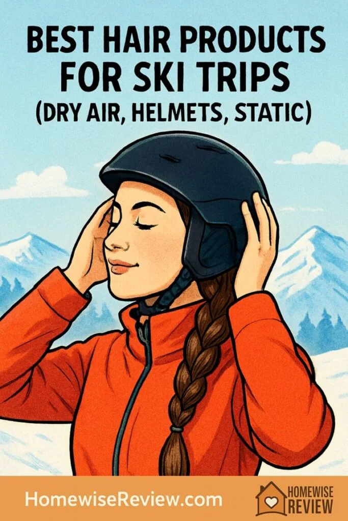 Hair Products for Ski Trips That Tame Dry Air and Static