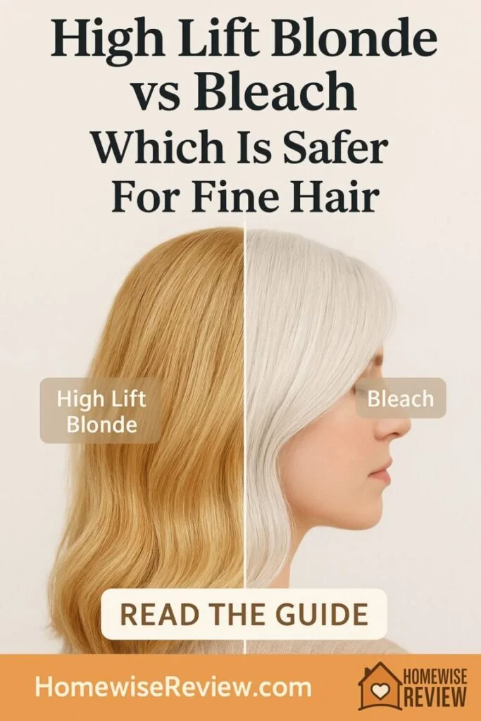 High Lift Blonde vs Bleach