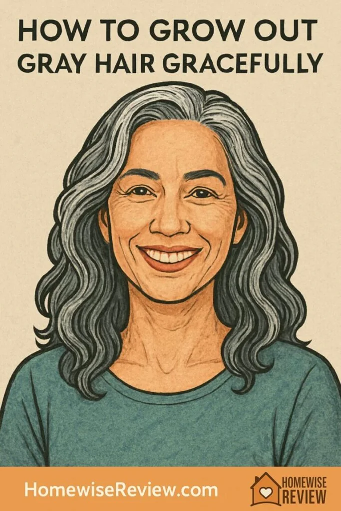 How to Grow Out Gray Hair Gracefully