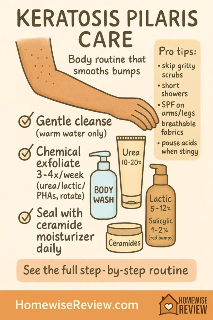 Keratosis Pilaris Care