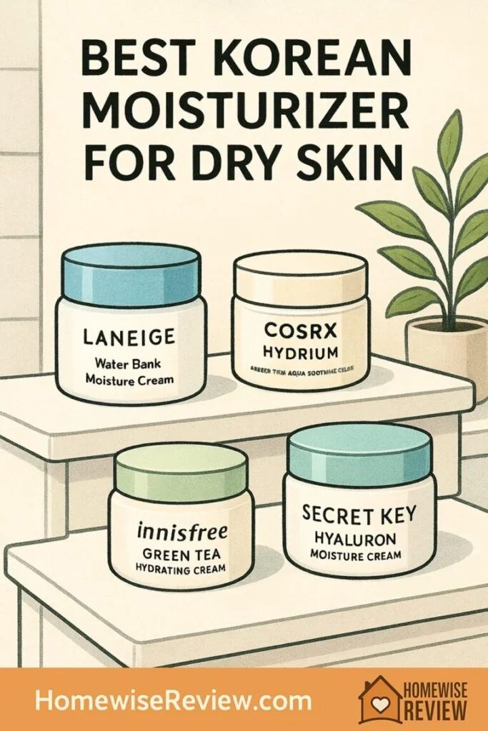 Best Korean Moisturizer for Dry Skin