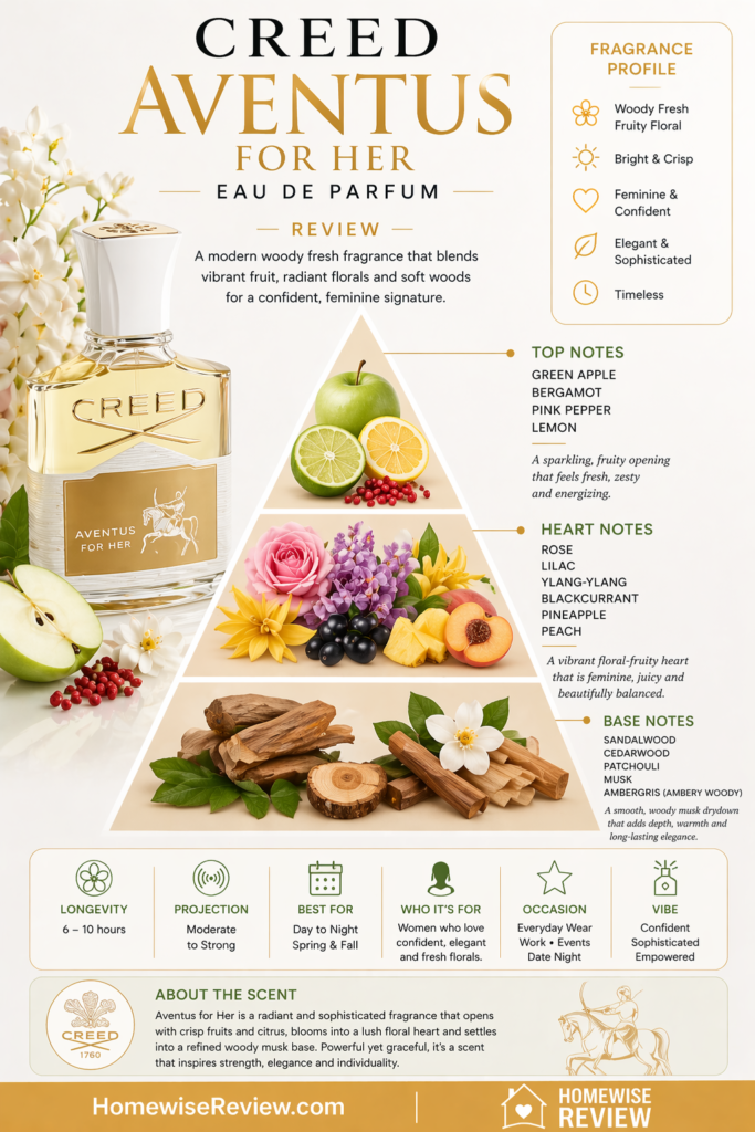 Creed Aventus for Her scent profile
