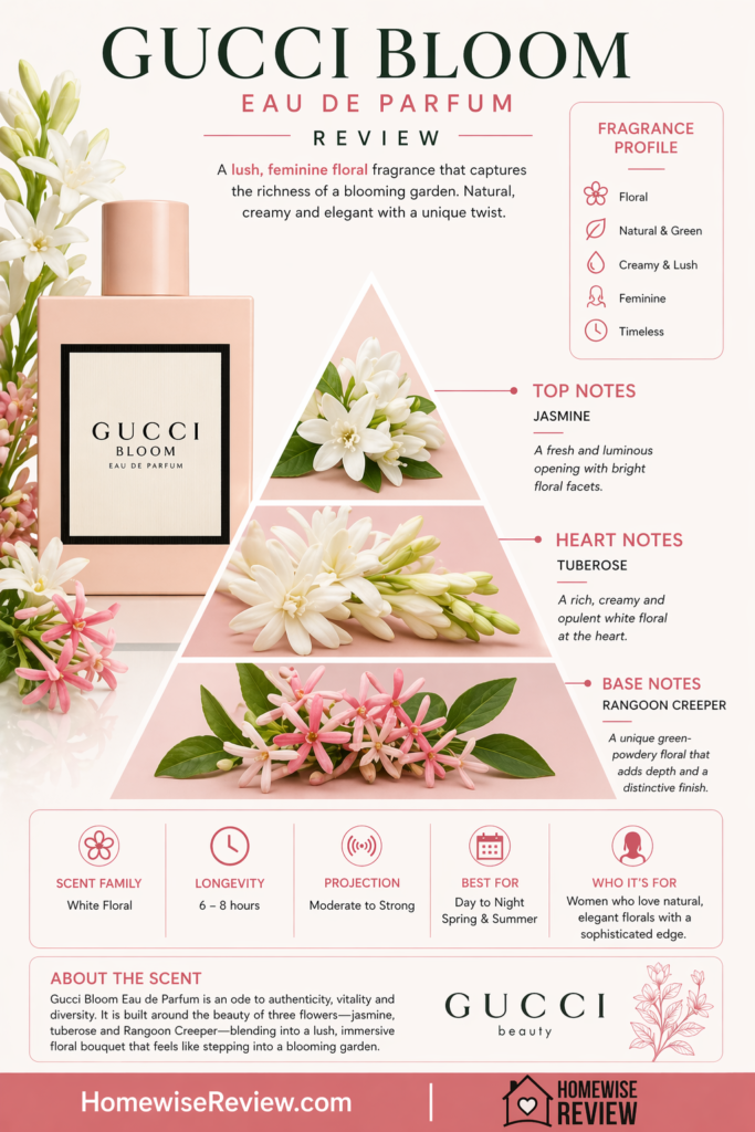 Gucci Bloom Eau de Parfum scent profile