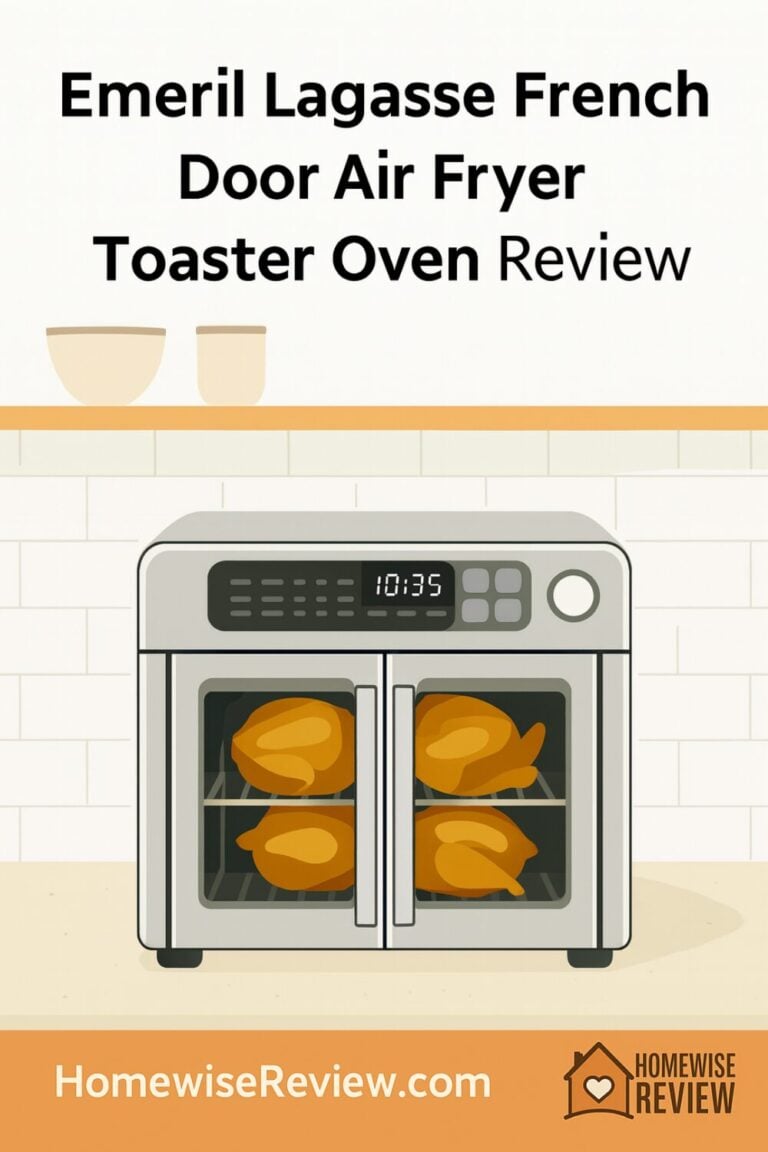 Emeril Lagasse French Door Air Fryer Toaster Oven Review