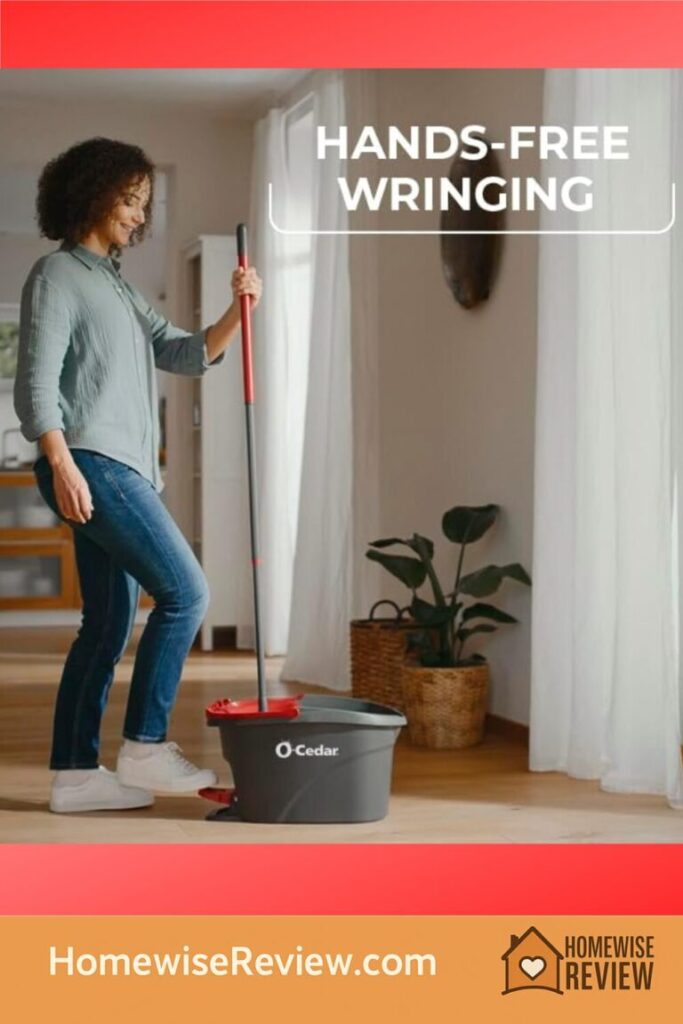 O-Cedar EasyWring Microfiber Spin Mop & Bucket Floor Cleaning System Review