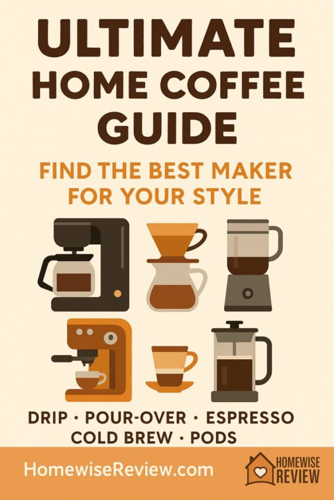 Types of Coffee Makers A U.S. Home Brewing Guide