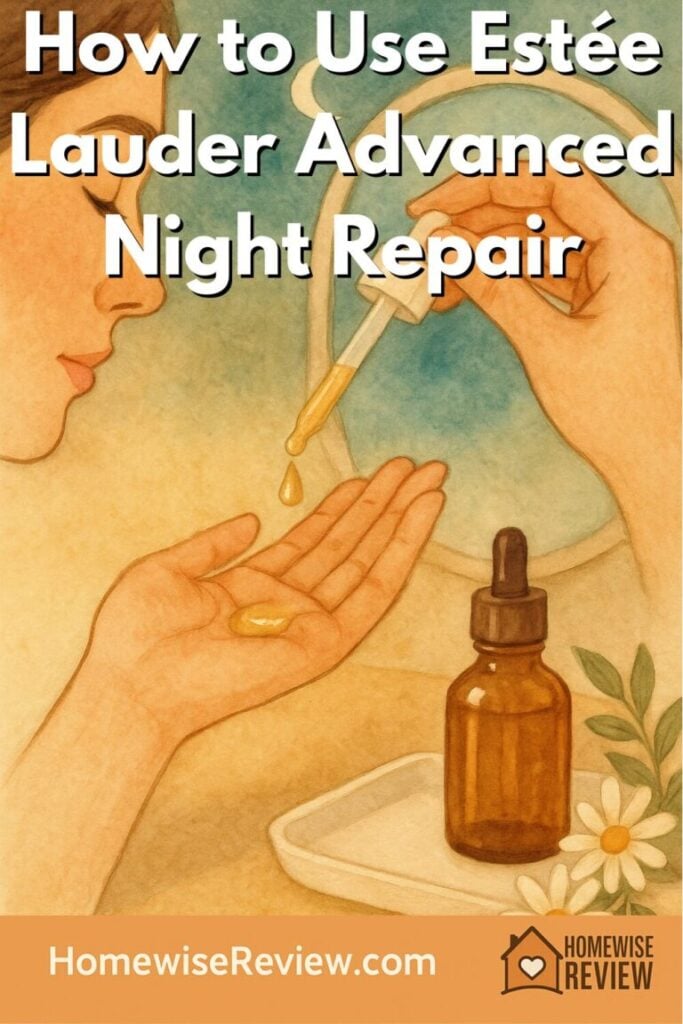 How to Use Estée Lauder Advanced Night Repair