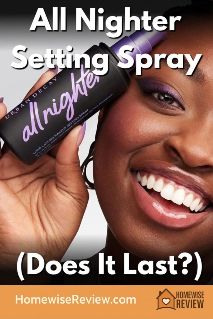 Urban Decay All Nighter Setting Spray review