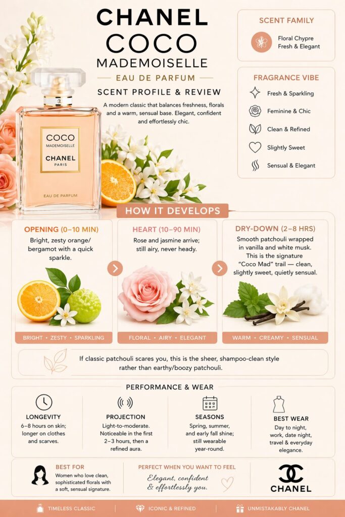 Chanel Coco Mademoiselle scent profile