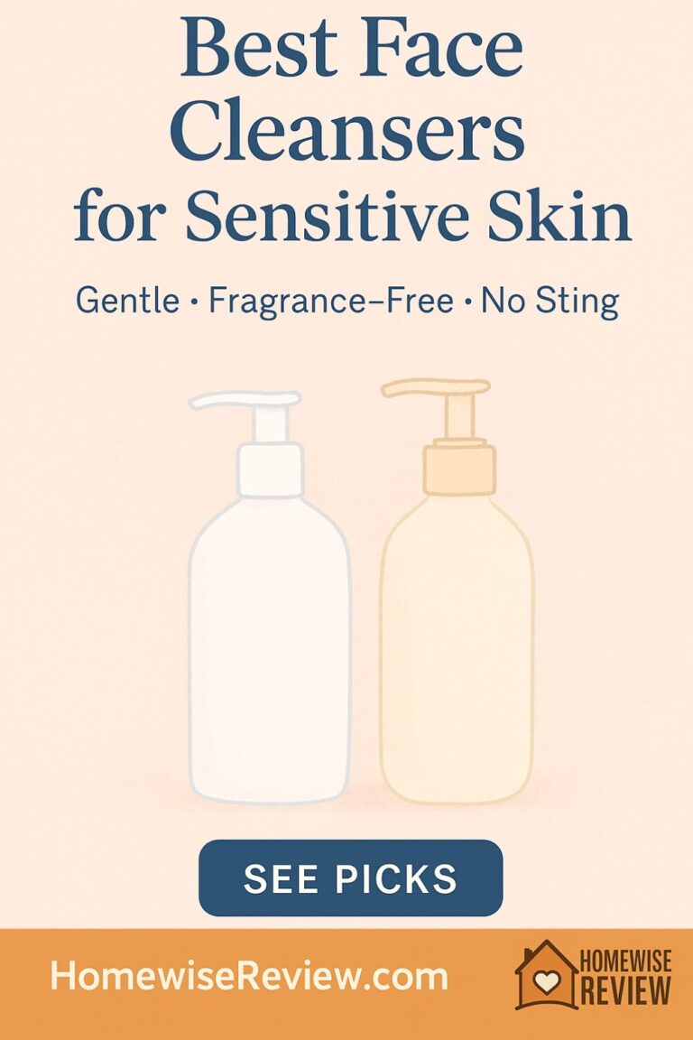 Best Face Cleansers for Sensitive Skin