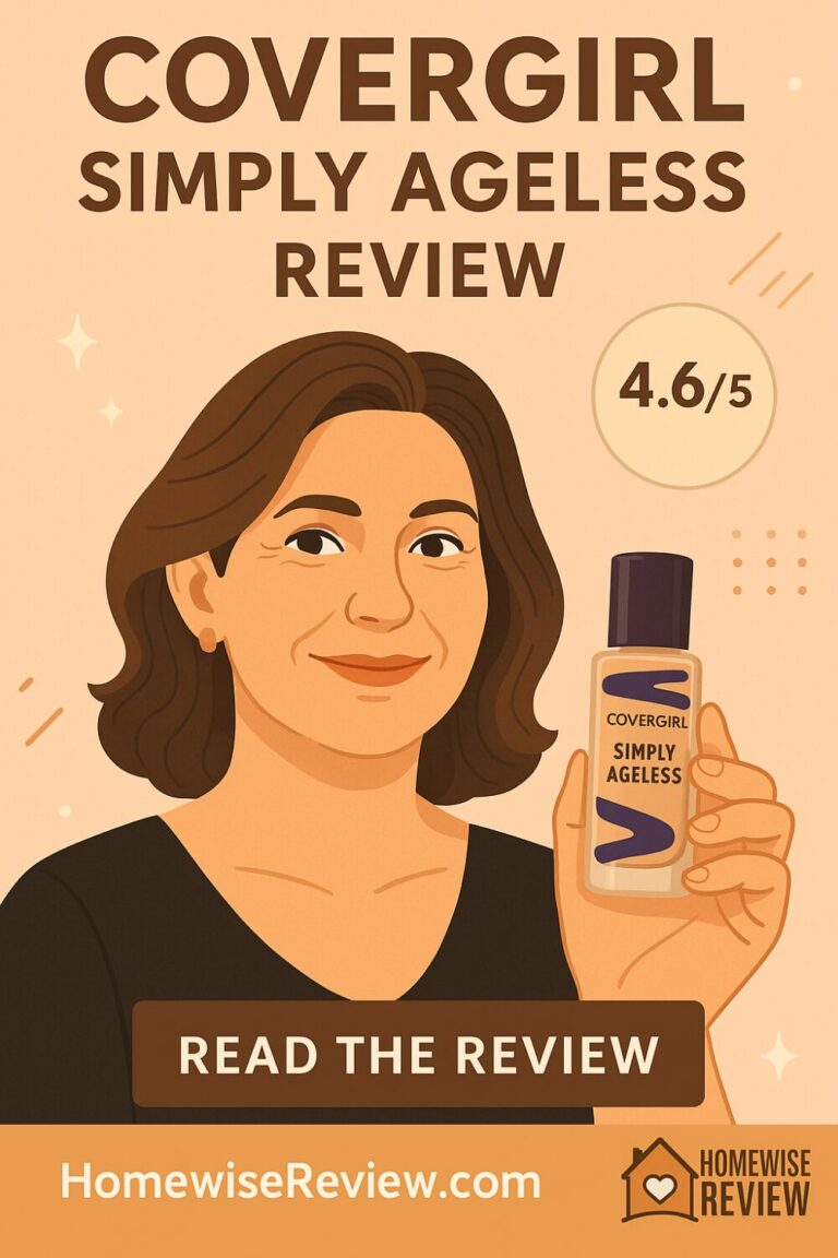 CoverGirl + Olay Simply Ageless 3-in-1 Liquid Foundation Review
