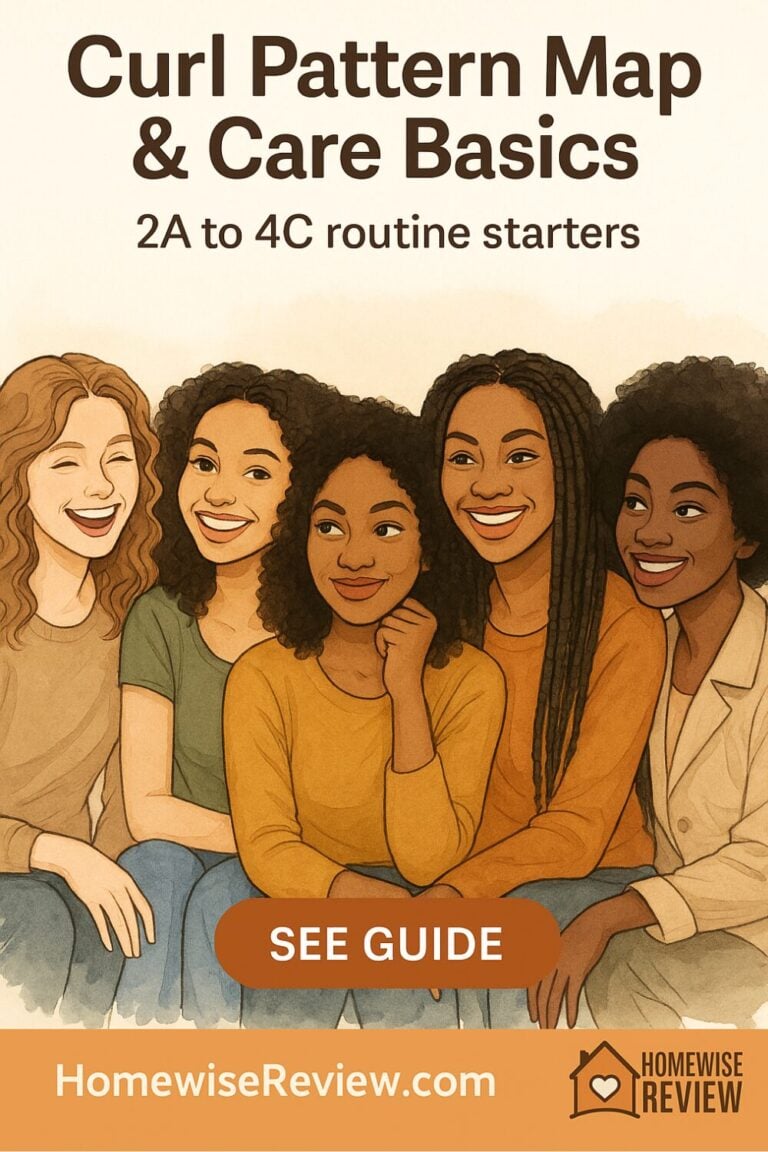 Curl Pattern Map and Care Basics