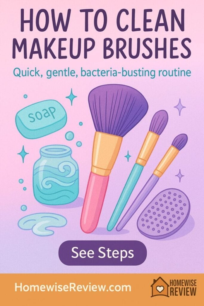 How to Clean Makeup Brushes