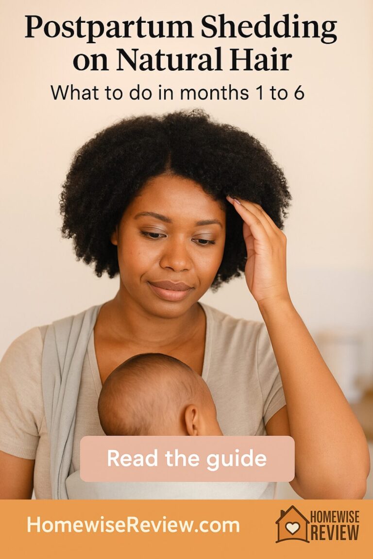 Postpartum Shedding on Natural Hair