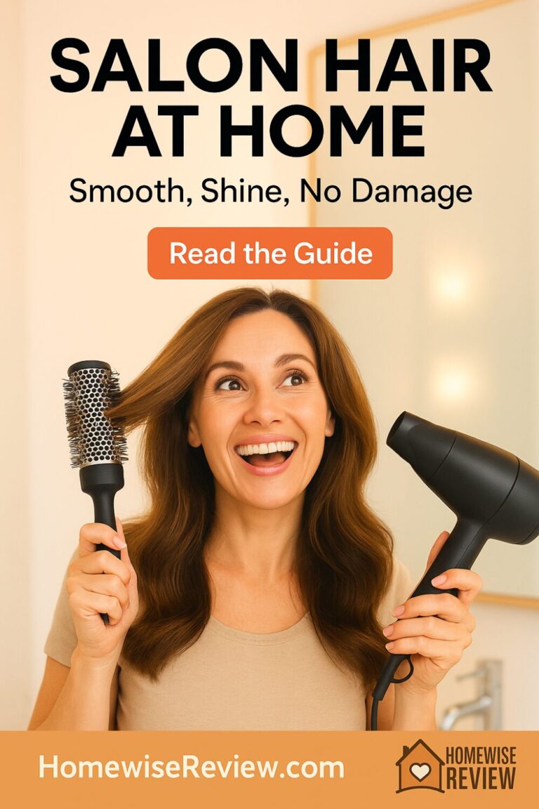 Salon Results at Home