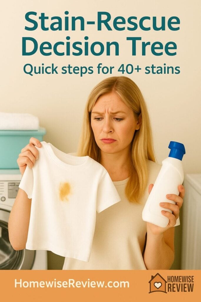 Stain-Rescue Decision Tree