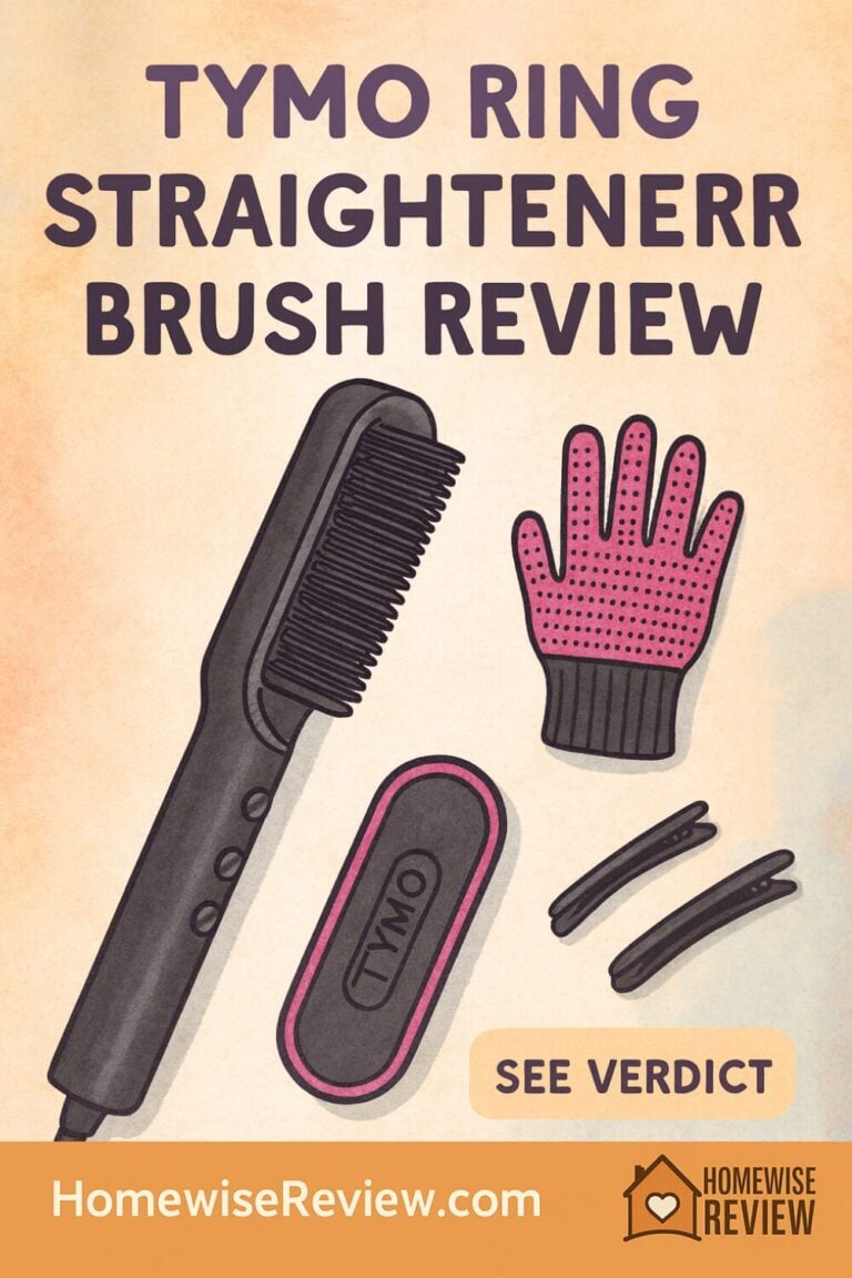TYMO Ring Hair Straightener Brush Review