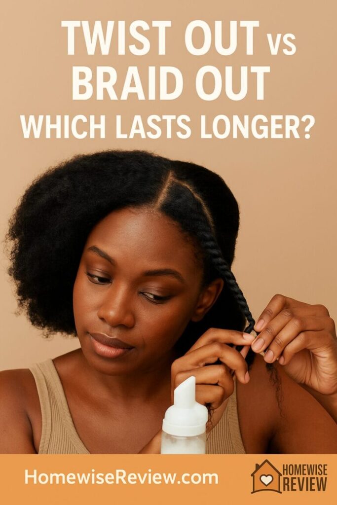 Twist Out vs Braid Out