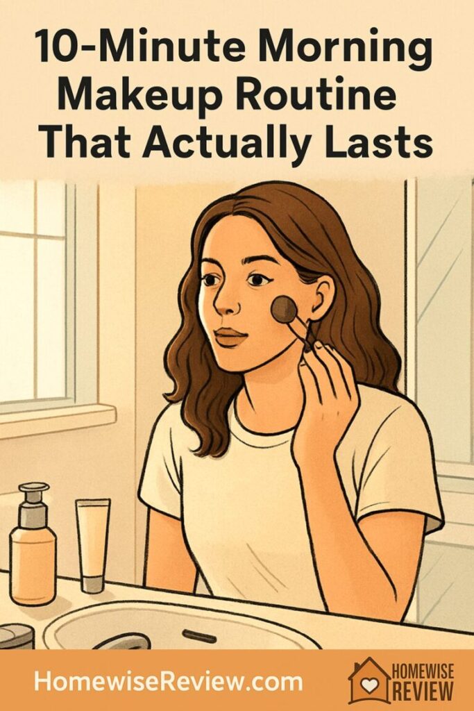 How to Build a 10-Minute Morning Makeup Routine That Actually Lasts