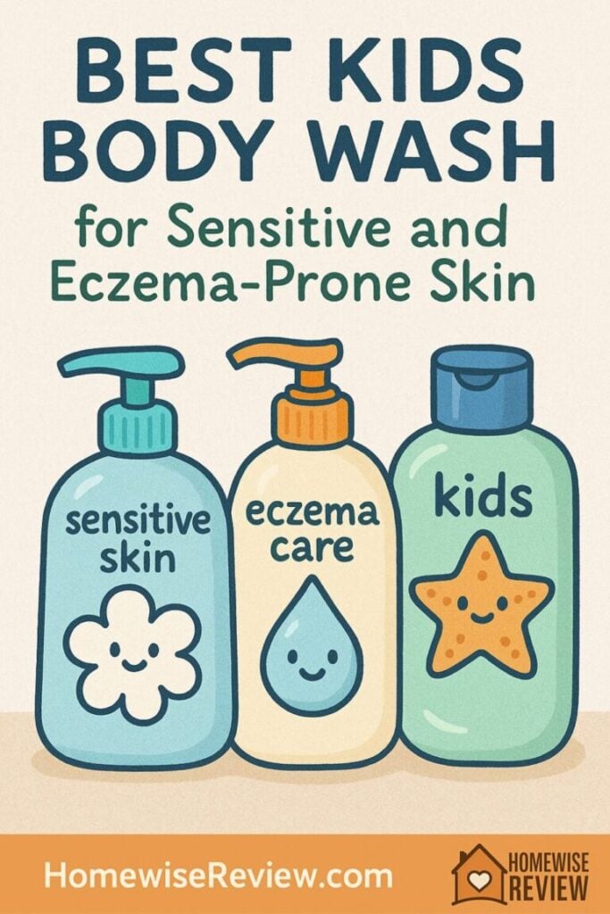 Best Kids Body Wash for Sensitive and Eczema-Prone Skin