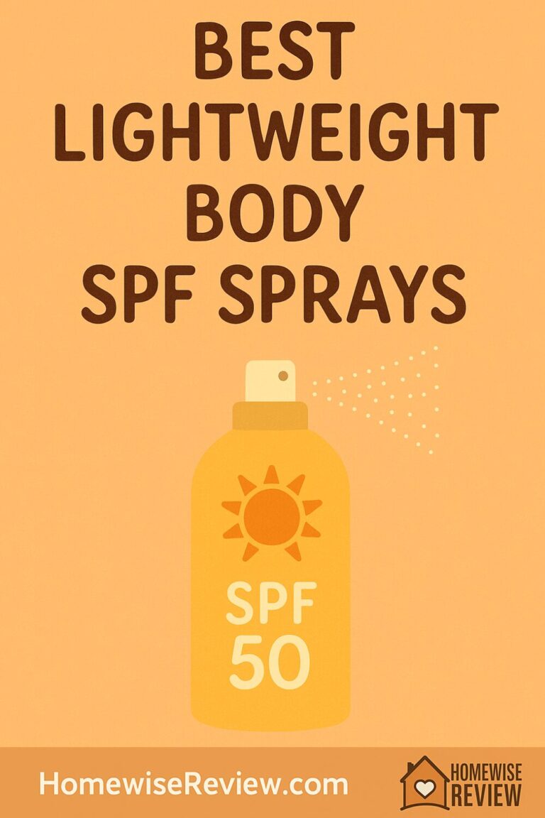 Best Lightweight Body SPF Sprays