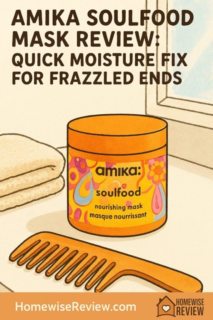 Amika Soulfood Mask Review: Quick Moisture Fix for Frazzled Ends