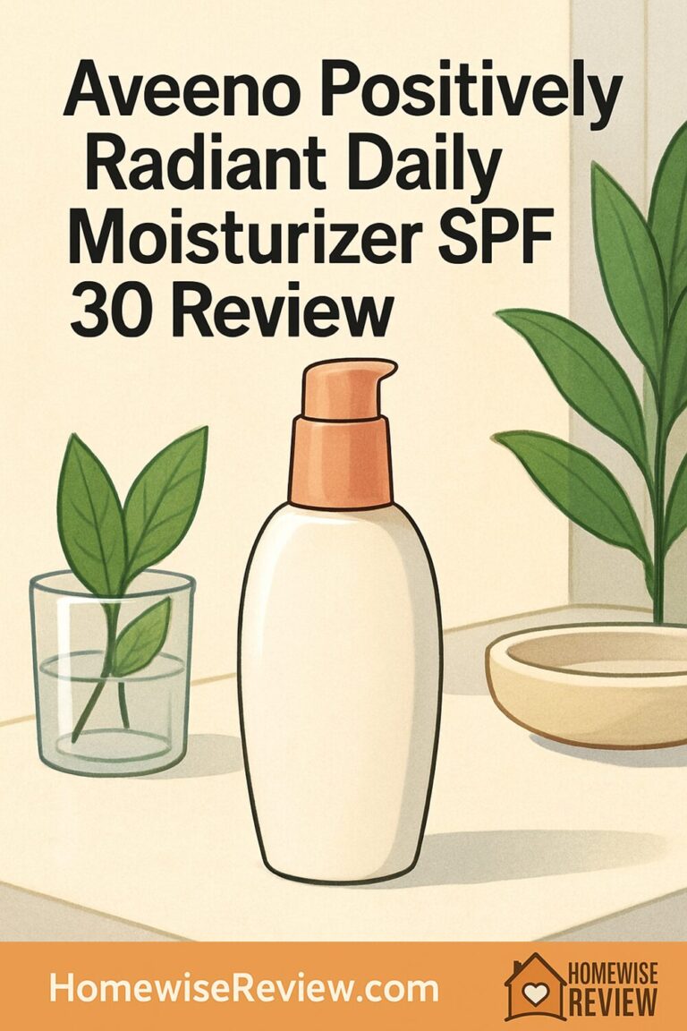Aveeno Positively Radiant Daily Moisturizer SPF 30 Review