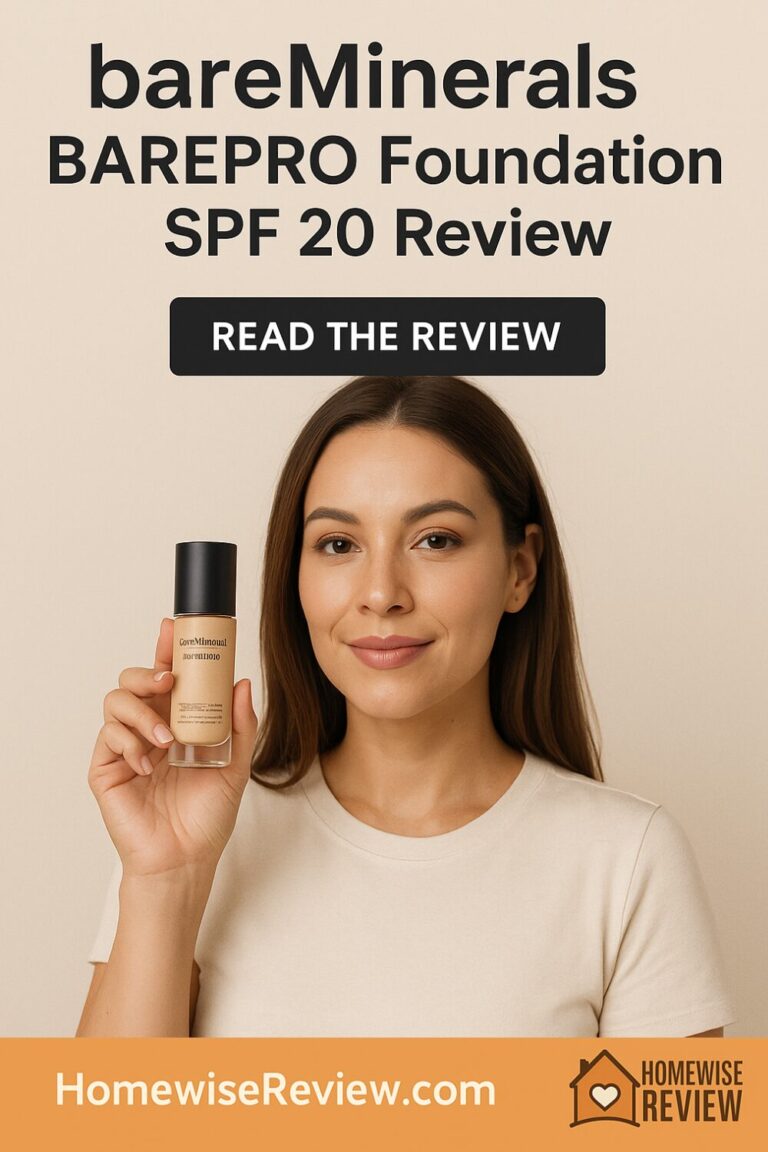 bareMinerals BarePro Performance Wear Liquid Foundation SPF 20 Review