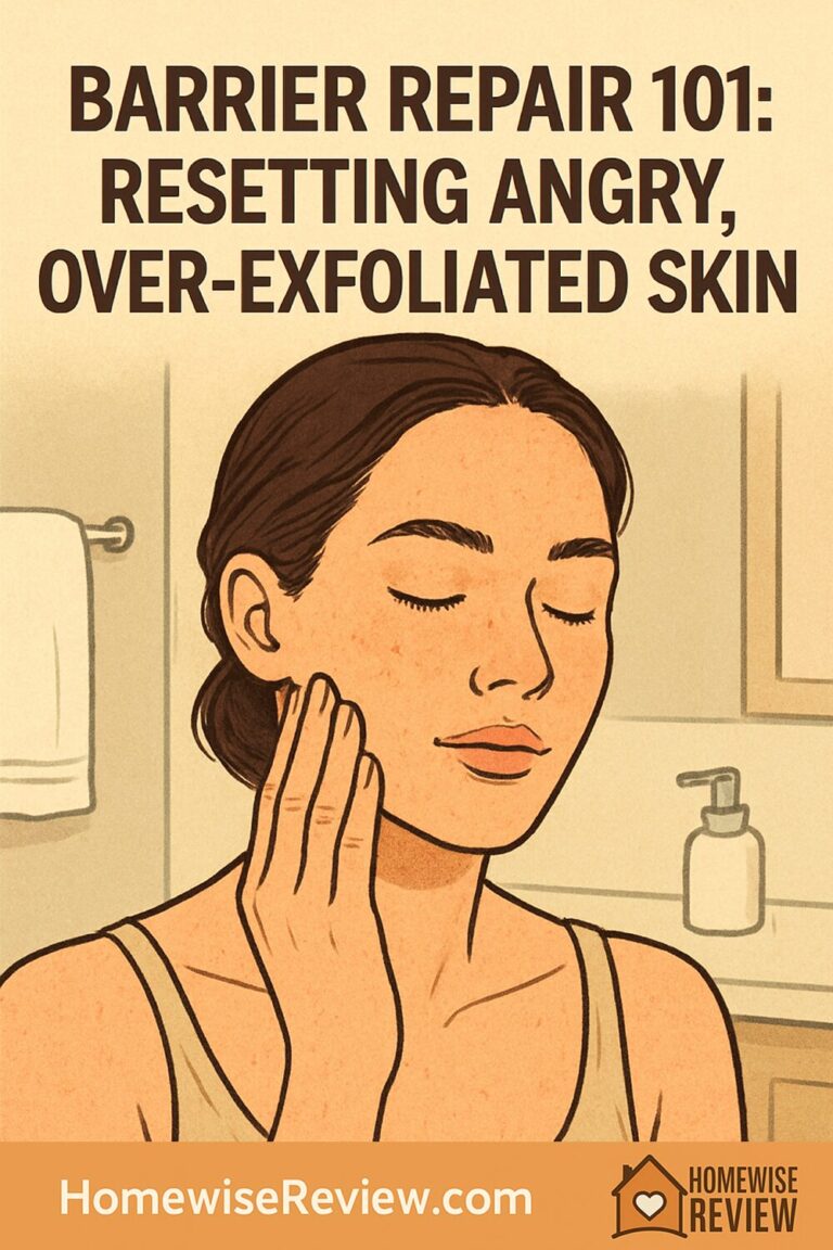 Barrier Repair 101: Resetting Angry, Over-Exfoliated Skin
