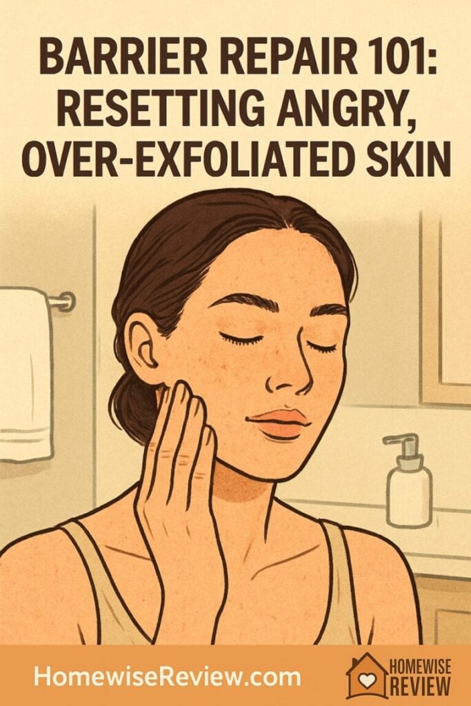 Barrier Repair 101: Resetting Angry, Over-Exfoliated Skin